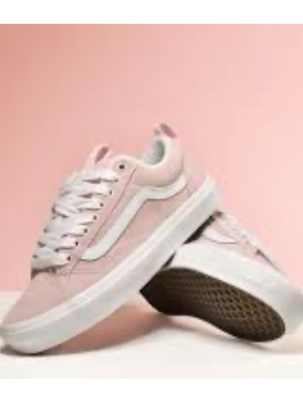 Vans Knu Skool Sneakers Pink Suede NIB Women 10.5
